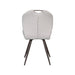 LABEL51 Eetkamerstoel Silly Bouclé Naturel met bronze poten-Eetkamerstoelen-LABEL51
