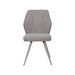 LABEL51 Eetkamerstoel Silvain Bouclé Mushroom met taupe poten-Eetkamerstoelen-LABEL51