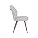 LABEL51 Eetkamerstoel Silvain Bouclé Naturel met bronze poten-Eetkamerstoelen-LABEL51