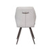 LABEL51 Eetkamerstoel Silvain Bouclé Naturel met bronze poten-Eetkamerstoelen-LABEL51