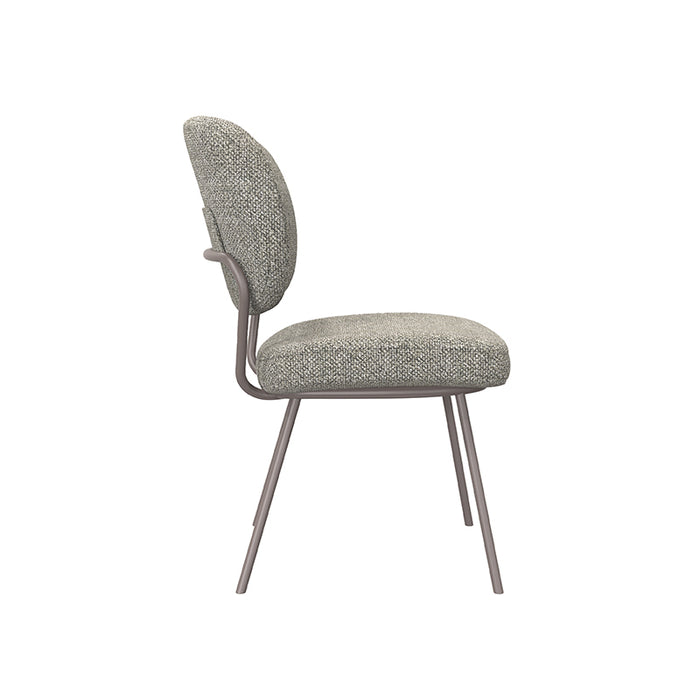 LABEL51 Eetkamerstoel Singapore - Mushroom - Royal Boucle - Brons-Eetkamerstoelen-LABEL51