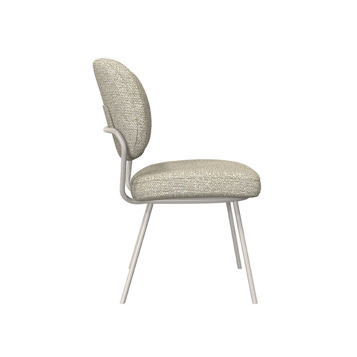 LABEL51 Eetkamerstoel Singapore - Naturel - Royal Boucle - Taupe-Eetkamerstoelen-LABEL51