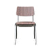 LABEL51 Eetkamerstoel Solid Donkerbruin Hout Old Gun Metalen Frame-Eetkamerstoelen-LABEL51