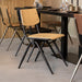 LABEL51 Eetkamerstoel Solid Naturel Hout 49x55x81 cm-Eetkamerstoelen-LABEL51