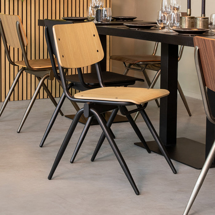 LABEL51 Eetkamerstoel Solid - Naturel - Hout-Eetkamerstoelen-LABEL51