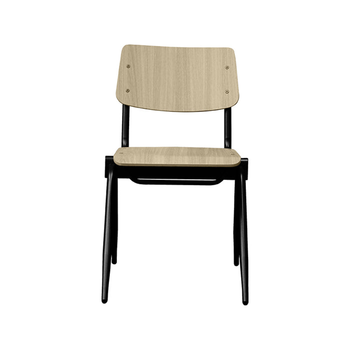 LABEL51 Eetkamerstoel Solid - Naturel - Hout-Eetkamerstoelen-LABEL51