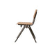 LABEL51 Eetkamerstoel Solid - Walnoot - Hout - Goud Metalen Frame-Eetkamerstoelen-LABEL51