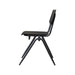 LABEL51 Eetkamerstoel Solid - Zwart - Hout - Zwart Metalen Frame-Eetkamerstoelen-LABEL51