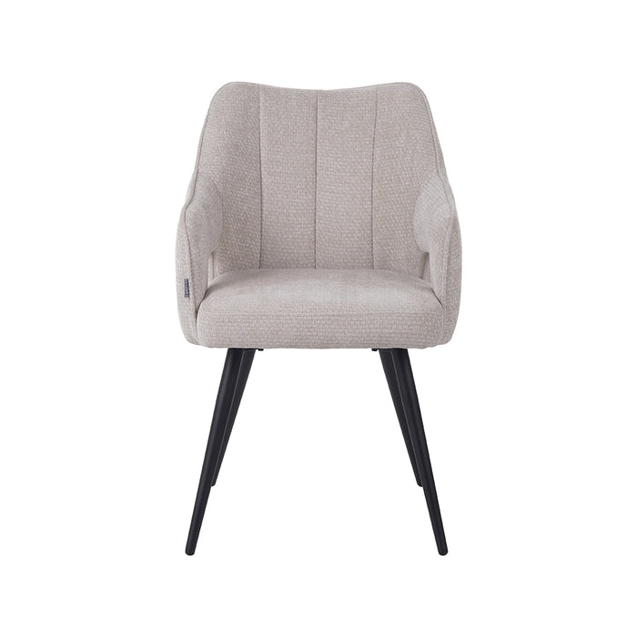 Eetkamerstoel Stan - Naturel - Elite-Eetkamerstoelen-LABEL51