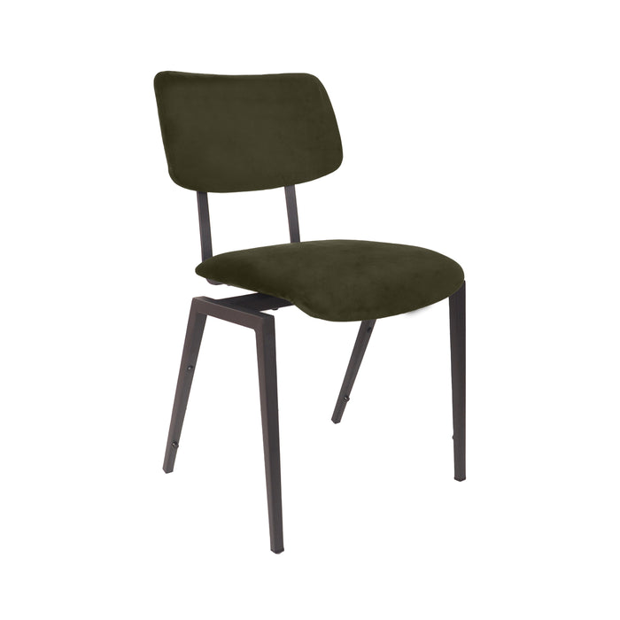 LABEL51 Eetkamerstoel Stapelbaar Fluweel Hunter-Eetkamerstoelen-LABEL51