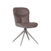 LABEL51 Eetkamerstoel Thorben - Bruin - Microfiber - Taupe Frame-Eetkamerstoelen-LABEL51