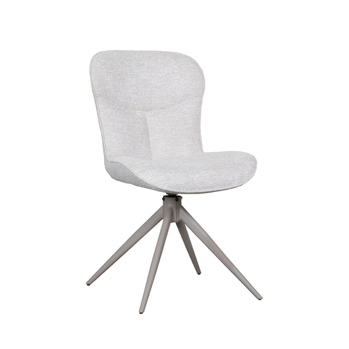 LABEL51 Eetkamerstoel Thorben - Naturel - Canyon - Taupe Frame - Draaibaar-Eetkamerstoelen-LABEL51