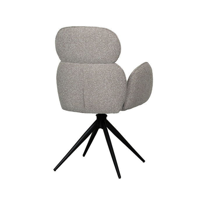 LABEL51 Eetkamerstoel Vidar Mushroom Royal boucle 58x62x91 cm