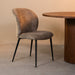 LABEL51 Eetkamerstoel Vino Hunter Elite Zwart Metalen Frame 49x62x85 cm-Eetkamerstoelen-LABEL51