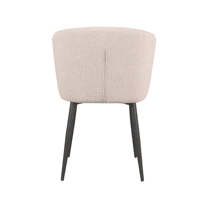 LABEL51 Eetkamerstoel Wave Naturel Boucle 58x60x85 cm-Eetkamerstoelen-LABEL51