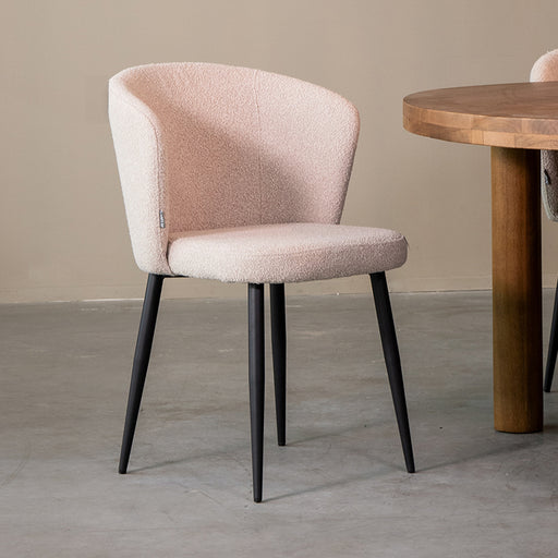LABEL51 Eetkamerstoel Wave - Naturel - Boucle-Eetkamerstoelen-LABEL51