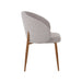 LABEL51 Eetkamerstoel Yuki - Naturel - Royal Boucle - Naturel-Eetkamerstoelen-LABEL51