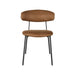 LABEL51 Eetkamerstoel Zack Cognac Micro Suede 53x59x79 cm-Eetkamerstoelen-LABEL51
