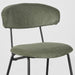 LABEL51 Eetkamerstoel Zack Forest Ribcord 53x59x79 cm-Eetkamerstoelen-LABEL51