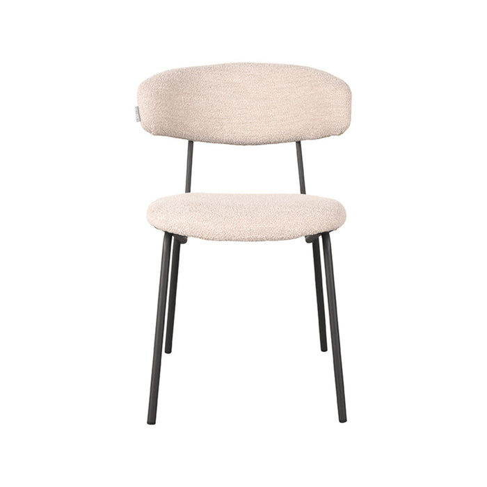 LABEL51 Eetkamerstoel Zack - Naturel - Boucle-Eetkamerstoelen-LABEL51