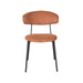 LABEL51 Eetkamerstoel Zack - Rust - Ribcord - Zwart Metalen Frame-Eetkamerstoelen-LABEL51