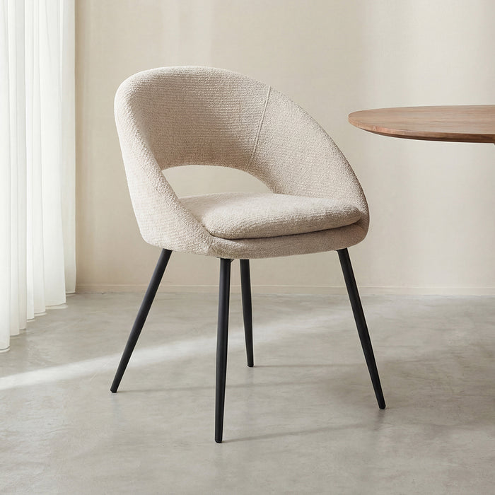 LABEL51 Eetkamerstoel Zohra - Naturel - Elite-Eetkamerstoelen-LABEL51