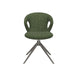 LABEL51 Eetkamerstoel Zurich - Forest - Boucle - Forest Frame - Draaibaar-Eetkamerstoelen-LABEL51