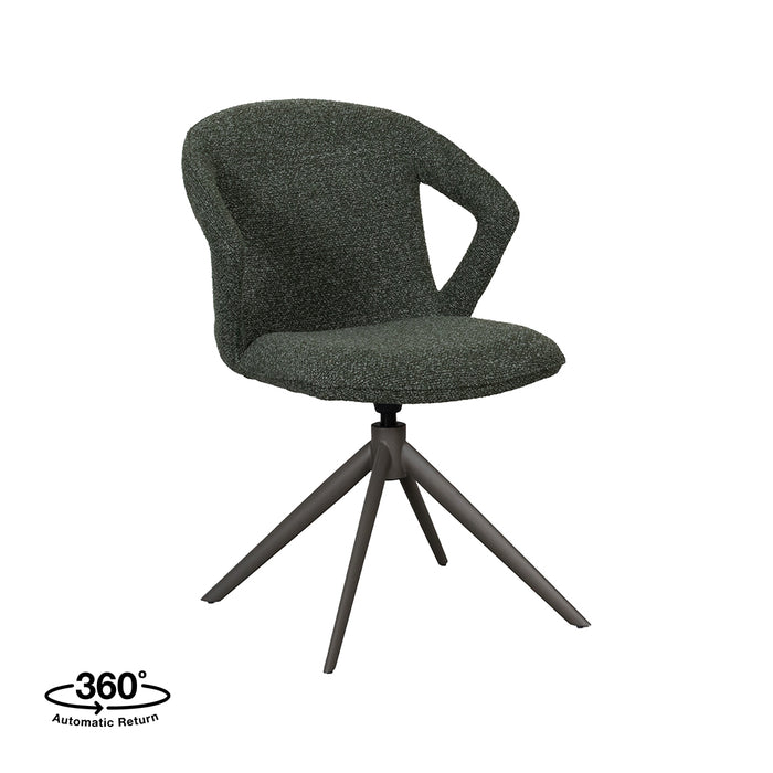 Esszimmerstuhl Zurich - Forest - Royal Boucle - Forest Metall...