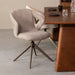 LABEL51 Eetkamerstoel Zurich - Mushroom - Royal Boucle - Brons-Eetkamerstoelen-LABEL51