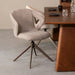 LABEL51 Eetkamerstoel Zurich - Mushroom - Royal Boucle - Brons-Eetkamerstoelen-LABEL51