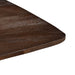LABEL51 Eetkamertafel Blake - Espresso - Mangohout - 130 cm - Rond-Eettafels-LABEL51