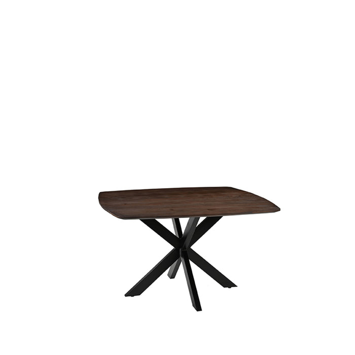 LABEL51 Eetkamertafel Blake - Espresso - Mangohout - 140x140 cm-Eettafels-LABEL51