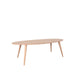 LABEL51 Eetkamertafel Ines - Naturel - Eiken - 210 cm - Ovaal-Eettafels-LABEL51