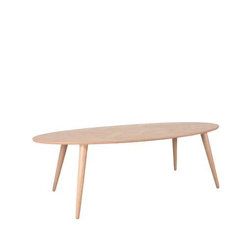 LABEL51 Eetkamertafel Ines - Naturel - Eiken - 240 cm - Ovaal-Eettafels-LABEL51