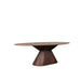 Eetkamertafel Jagger - Espresso - Mangohout - 200 cm - Ovaal-Eettafels-LABEL51