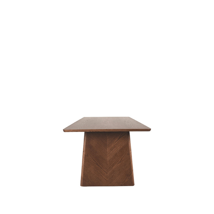 LABEL51 Eetkamertafel Jule - Walnoot - Eiken - 210 cm-Eettafels-LABEL51