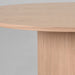 LABEL51 Eetkamertafel Oliva - Naturel - Eiken - 130 cm - Rond-Eettafels-LABEL51