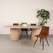 LABEL51 Eetkamertafel Oliva - Naturel - Eiken - 240 cm-Eettafels-LABEL51