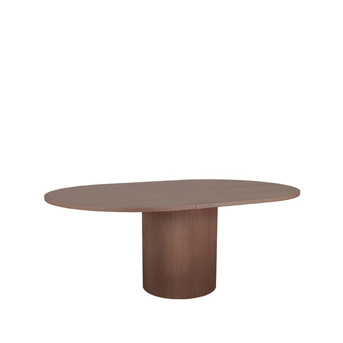 LABEL51 Eetkamertafel Oliva - Walnoot - Eiken - 150-200 cm-Eettafels-LABEL51
