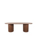 LABEL51 Eetkamertafel Oliva - Walnoot - Eiken - 240 cm-Eettafels-LABEL51
