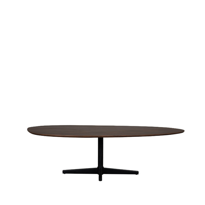 Eetkamertafel Rosie - Espresso - Mangohout - 260 cm - Organisch-Eettafels-LABEL51