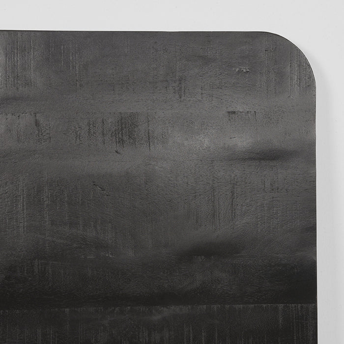 Eetkamertafel Tafelblad Sloppy Edge - Zwart - Mangohout - 70...-Eettafels-LABEL51