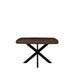 LABEL51 Eettafel Blake Mangohout Espresso 130x130x76 cm-Eetkamertafels-LABEL51