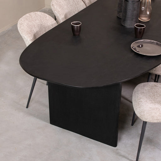 LABEL51 Eettafel Cooper Zwart 210x110x76 cm-Eettafels-LABEL51