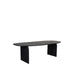 LABEL51 Eettafel Cooper Zwart 210x110x76 cm-Eettafels-LABEL51