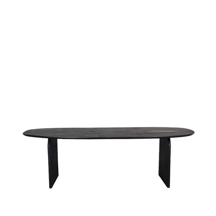 LABEL51 Eettafel Cooper Zwart 250x110x76 cm-Eetkamertafels-LABEL51
