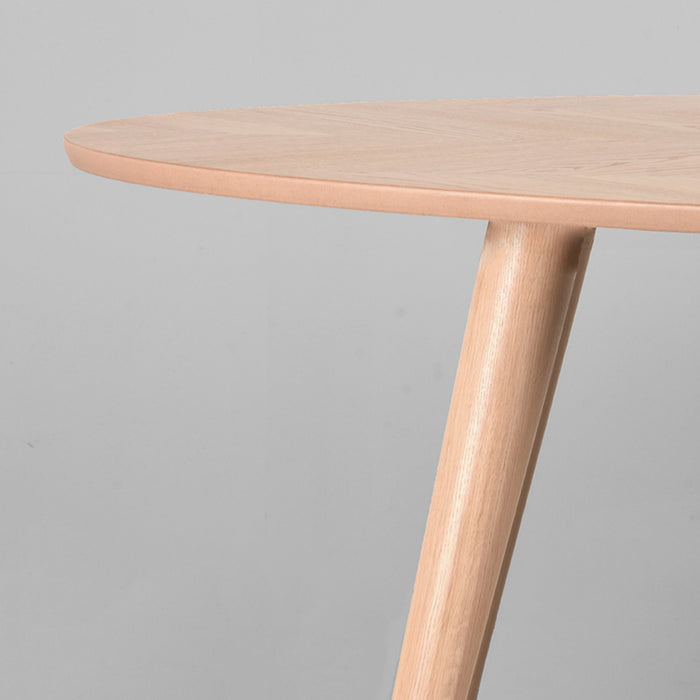 LABEL51 Eettafel Eetkamertafel Ines Naturel Eiken 210 cm Ovaal-Eettafels-LABEL51