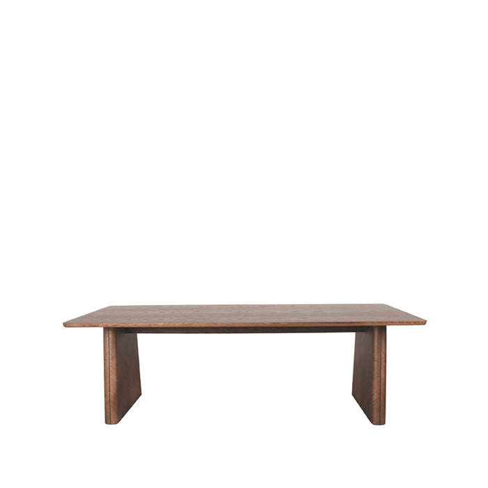 LABEL51 Eettafel Eetkamertafel Jule Walnoot Eiken 240 cm 240x100x75 cm-Eettafels-LABEL51