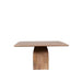 LABEL51 Eettafel Ingo Mangohout Nature Smooth 130x130-Eettafels-LABEL51