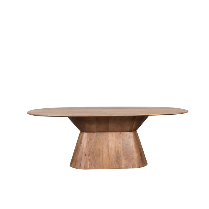 LABEL51 Eettafel Jagger Mangohout Nature Smooth 220x110-Eettafels-LABEL51